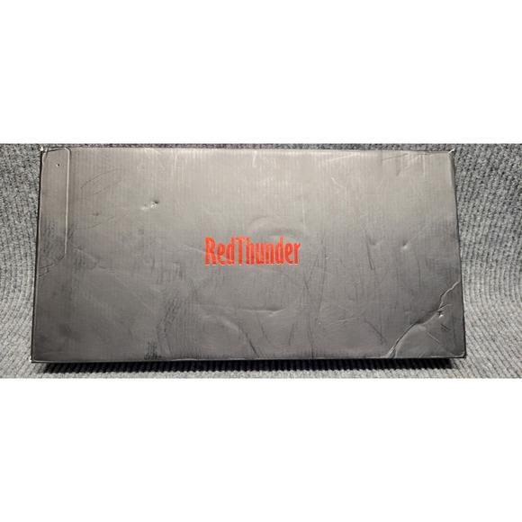 RedThunder K10 Wireless Backlit Gaming Keyboard White RGB 2.4G no mouse & dongle - Picture 3 of 4